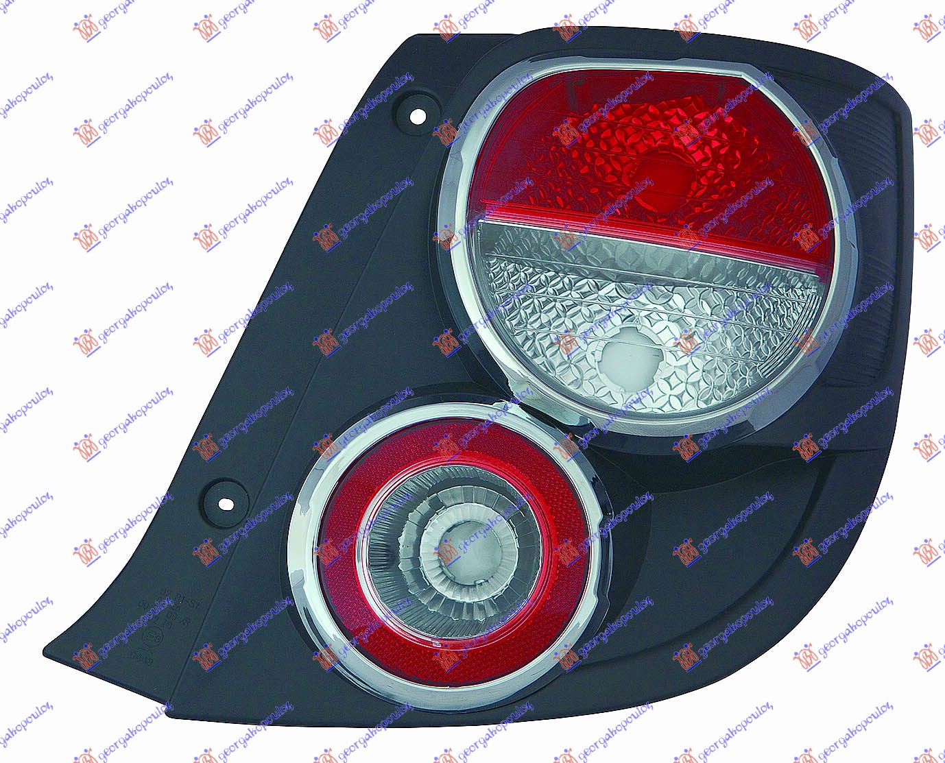 STOP LAMPA 3/5 VRATA (HROM OKVIR) (DEPO)