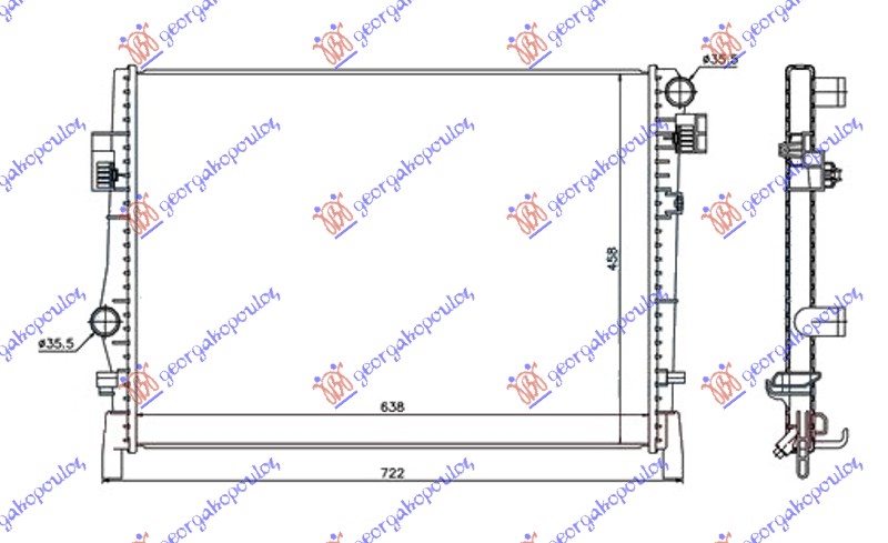 HLADNJAK MOTO SVI MODELI BENZIN/DIZEL (638x458x16)