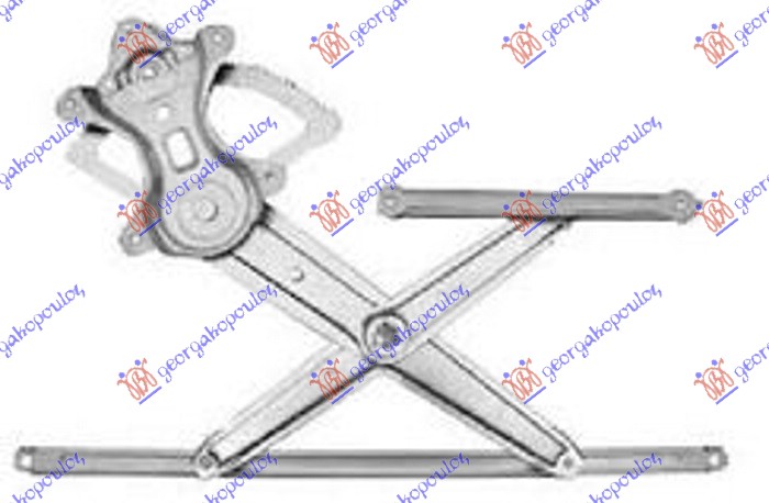 PODIZAC PREDNJEG PROZORA ELEKTRICNI 2/4 VRATA (BEZ MOTORA)