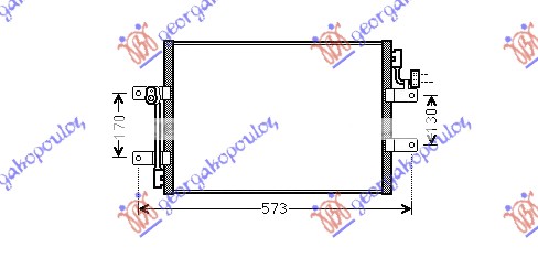 HLADNJAK KLIME 1.3 JTD (45x35x16) 03-