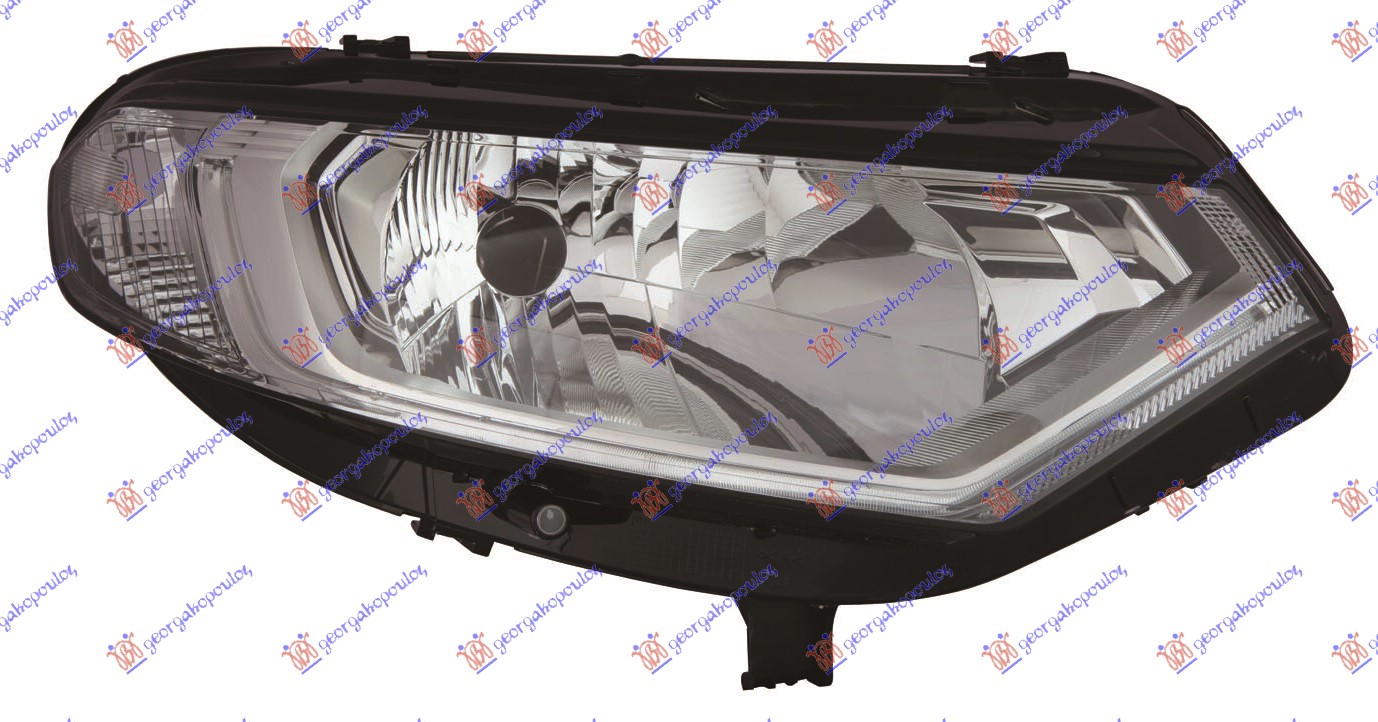 FAR ELEKTRICNI (H4) SA LED DNEVNIM SVETLOM (DEPO)