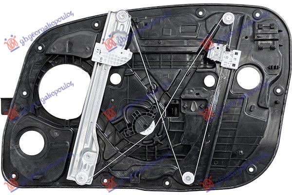 PODIZAC PREDNJEG PROZORA ELEKTRICNI (BEZ MOTORA) (SA NOSACEM)