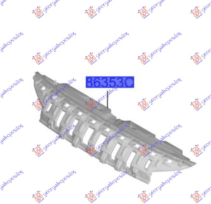 POKLOPAC VEZNOG LIMA GORNJI PLASTICNI (O)