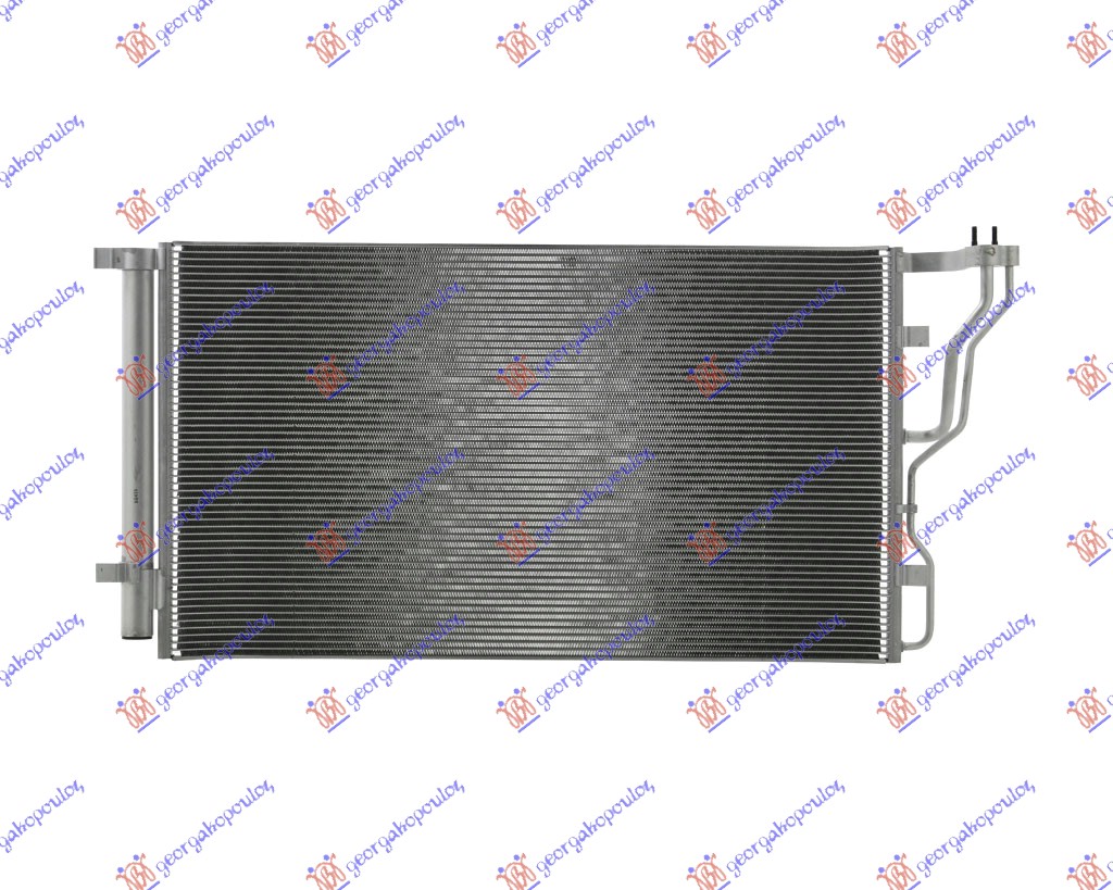 HLADNJAK KLIME 1.6/2.0i 16V (67x37.8x1.6)