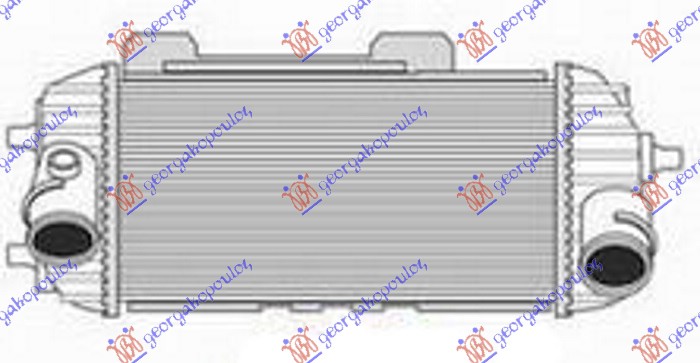 HLADNJAK INTERCOOLERA 2.0CRDi DIZEL 350x160x90