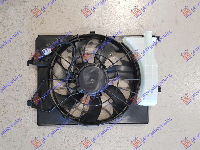 VENTILATOR KOMPLET (1.2/1.4 BENZIN) (390mm) (3 PIN)