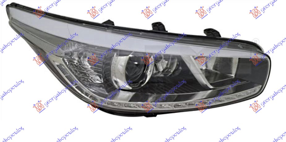 FAR ELEKTRICNI (H7/H7/H7/LED) (SA AUTOMATSKIM BOCNIM SVETLOM & DNEVNIM SVETLOM LED) (SA MOTOROM) (DEPO)