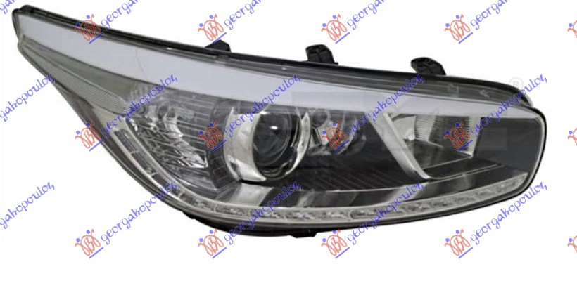 FAR ELEKTRICNI (H7/H7/H7/LED) (SA AUTOMATSKIM BOCNIM SVETLOM & DNEVNIM SVETLOM LED) (SA MOTOROM) (TYC)