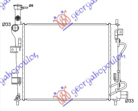 HLADNJAK MOTORA BENZIN (42x37) AUTOMATIK