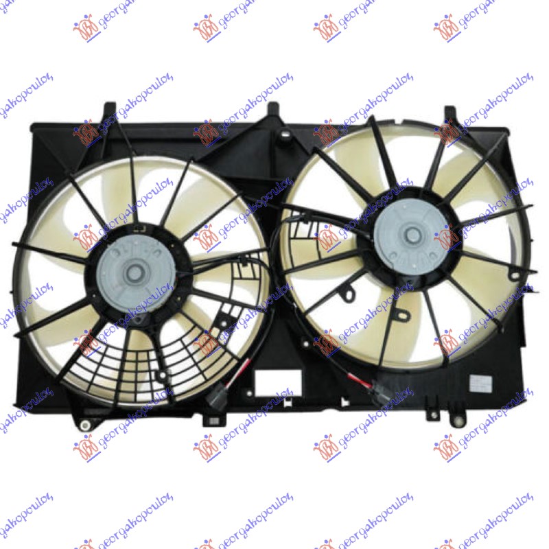 VENTILATOR 3.5 BENZIN/HIBRID (375/375mm) 3+3P