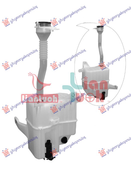 POSUDA ZA TECNOST BRISACA (GRLO) (POKLOPAC) (MOTOR) (PRSKALICE FAROVA)