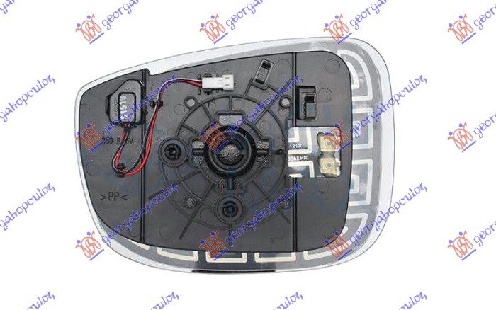 STAKLO RETROVIZORA SA GREJACEM MRTAV UGAO