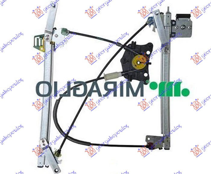 PODIZAC ZADNJEG PROZORA ELEKTRICNI (BEZ MOTORA) (A KVALITET)