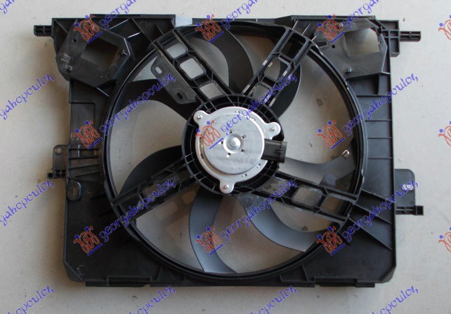 VENTILATOR KOMPLET (0.9/1.0 BENZIN) (410mm)