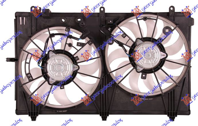 VENTILATOR (DUPLI) KOMPLET (BENZIN)