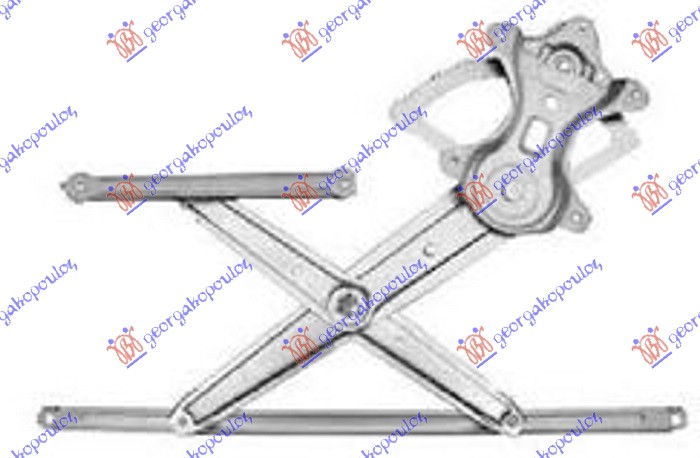 PODIZAC PREDNJEG PROZORA ELEKTRICNI 2/4 VRATA (BEZ MOTORA)