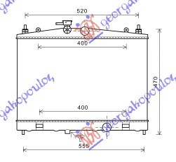 HLADNJAK MOTORA 1.6 i 16V (38x60 x 16)