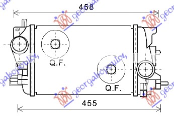 HLADNJAK INTERKULERA 1.7 CDTi (315x218x64)