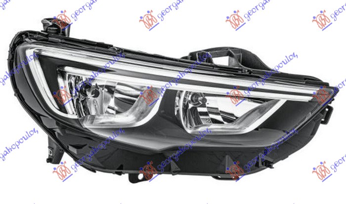 FAR ELEKTRICNI HROM (H7/H7) LED DNEVNIM SVETLOM (MARELLI)