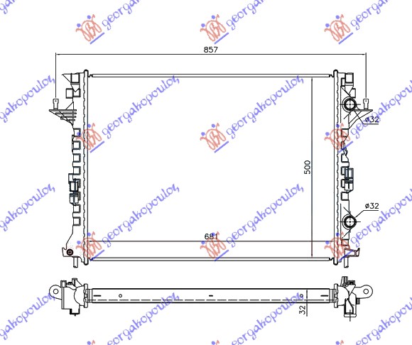 HLADNJAK 2.DCi (MANUELNI / AUTO) / 2.2 / 3 0 DCi (AUT