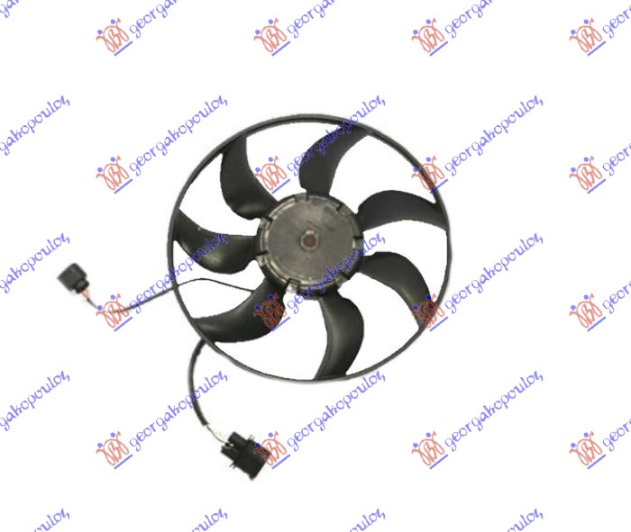 VENTILATOR (MOTOR+ELISA) (370 mm) (30 0 W)