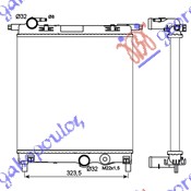 HLADNJAK MOTORA 1.0i 12V (35x36x1.9)