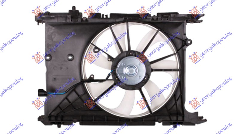 VENTILATOR KOMPLET (1.4 D4d)