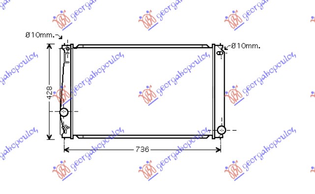 HLADNJAK 2.0 I 16V VVTI + / -A / C M / A (67.3x4 1.5)