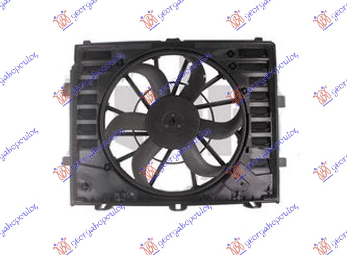 VENTILATOR KOMPLET (3.0 TSI/3.6 FSI BENZIN - 3.0 TDi DIZEL) (520mm)