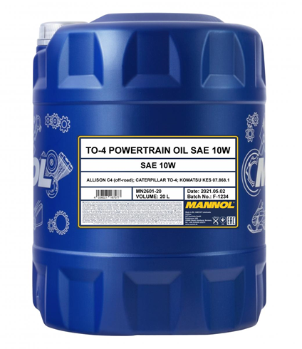 TO-4 POWERTRAIN SAE 10W    20L