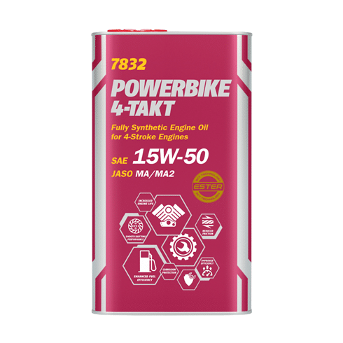 4-takt POWERBIKE 15W50      4L