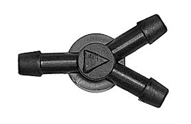 50/0282 Nepovratni ventil prskalice vetrobranskog stakla trokraki Alfa Romeo Giulieta-Alfa Romeo 145-146-147-155-Alfa Romeo Spyder-Fiat Panda-Fiat Punto-Fiat Tipo-Fiat Tempra-Fiat Palio-Fiat Ducato-La