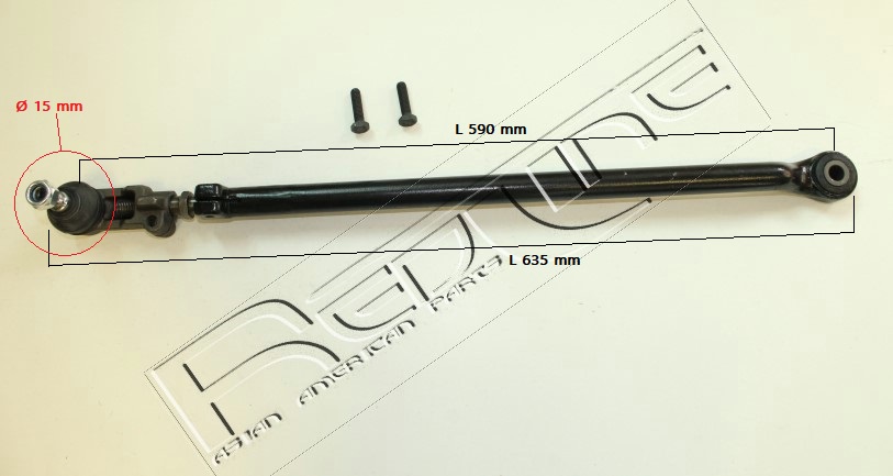 Centralna spona leva Landrover Freelander 1.8 16V-2.0 DI-2.0 Td4-2.5 V6 4x4 -zamenski rezervni deo
