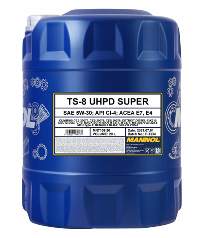 TS-8 UHPD SAE 5W30 SUPER   20L